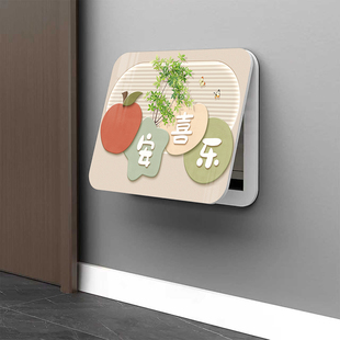 饰多媒体信息箱盒遮丑 遮挡挂画装 弱电箱盖板电表箱装 饰画2025新款