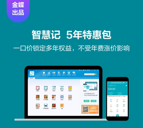 金蝶智慧记进销存软件