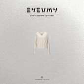 羊毛特种纱混纺蕾丝鸡心领开衫 纯欲女人味 外套WT54IWK004