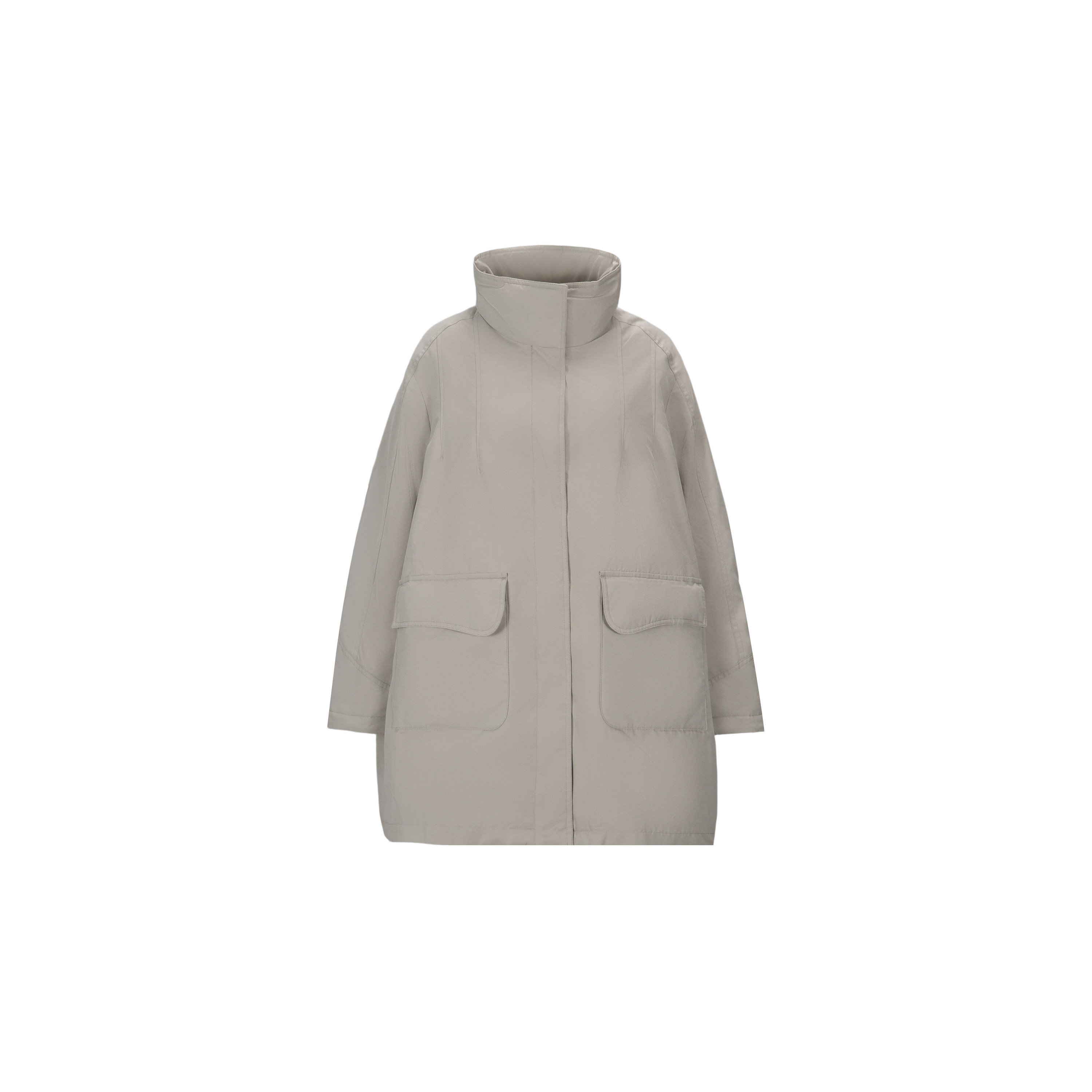 【常春藤暖冬】90白鸭中长款立领工装风派克服外套WT54OWK045