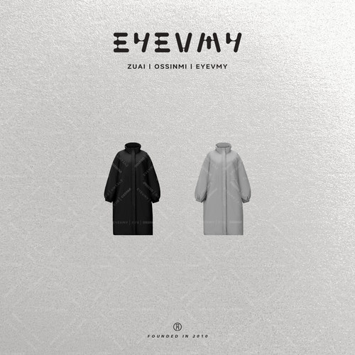 【幻影风衣羽绒服】90白鸭绒立领抽绳收腰长款外套WT54OWK038