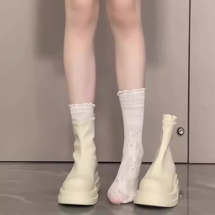 巨好看 厚底高级感炸街爆款 短靴子早秋 2025年新款 超火马丁靴女款