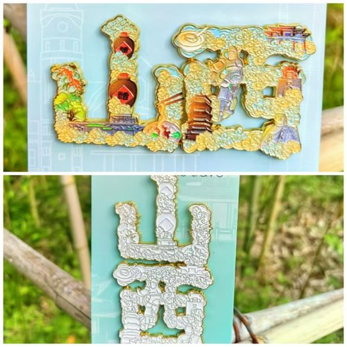 山西文创悬空寺黑神话悟空冰箱贴大同云冈石窟磁吸应县木塔磁性贴