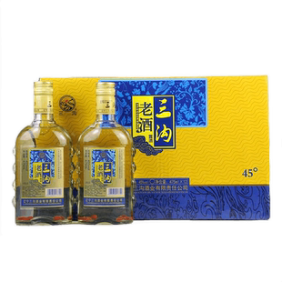 辽宁阜新特产三沟老窖枸杞酒475ml*6瓶装45度露酒口粮酒裸瓶装