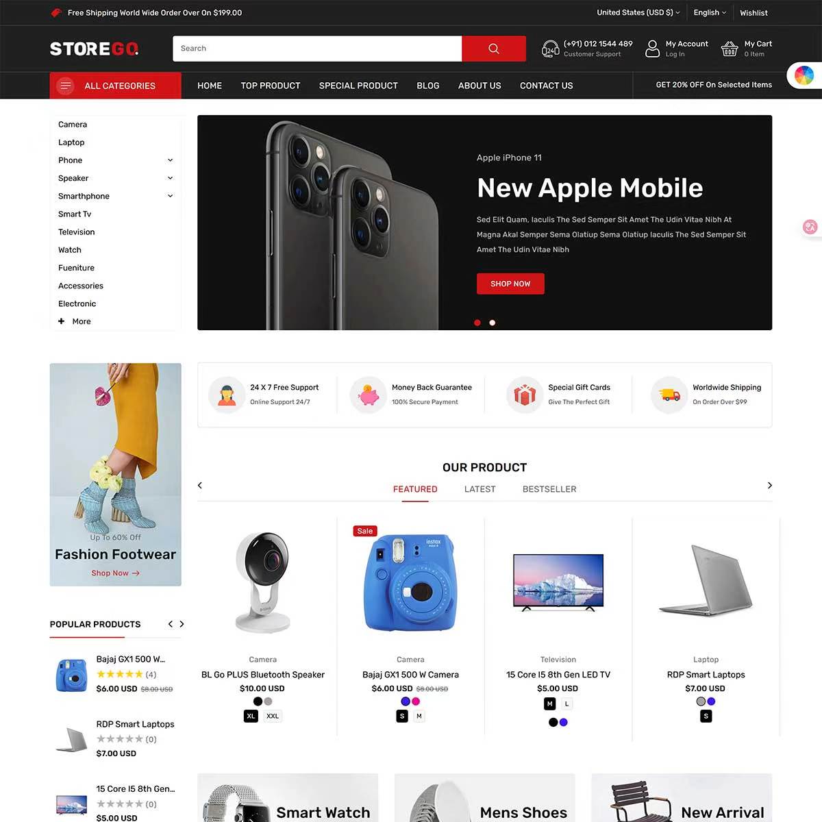 Storego ShopifyPPT设计