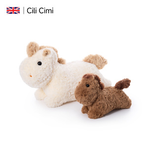 CiliCimi生日礼物送女生毛绒玩具小马驹沙发抱枕玩偶布娃娃公仔