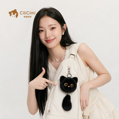 猫咪玩偶毛绒公仔挂件