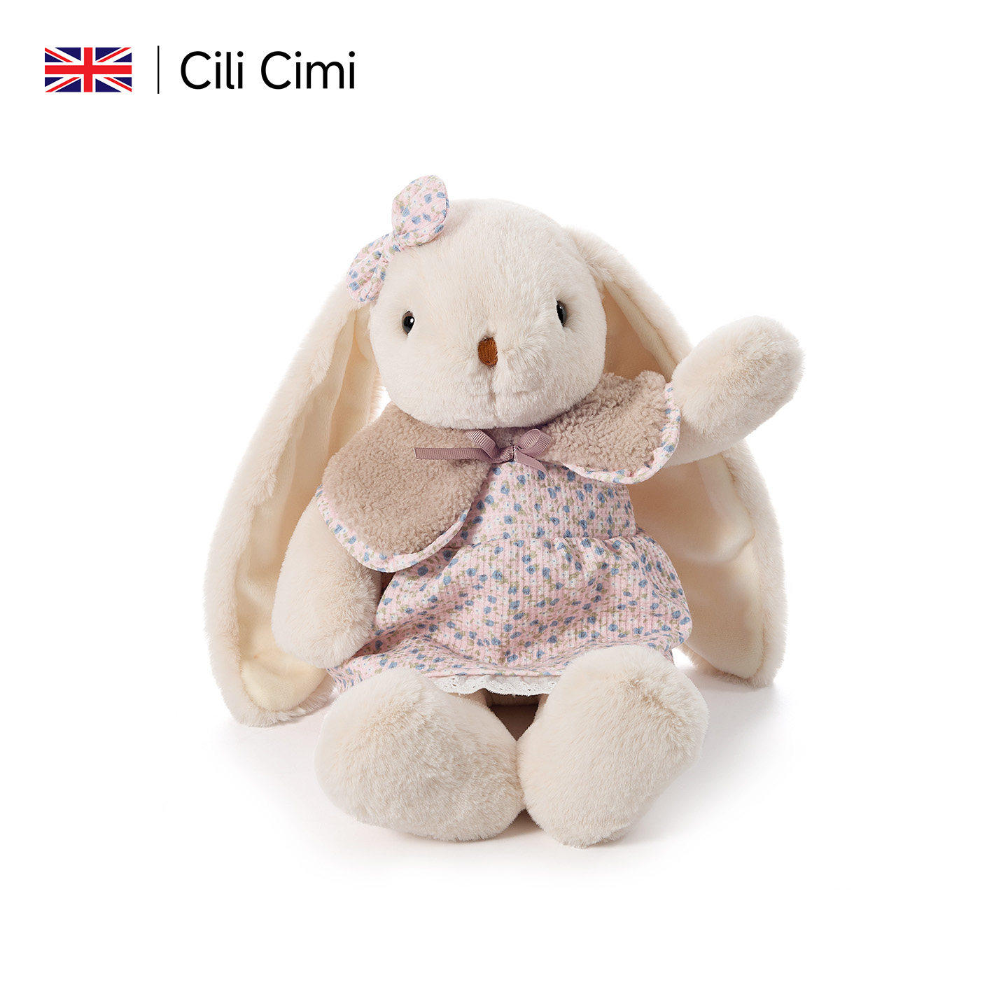 CiliCimi新年生日礼物女生毛绒玩具小兔子玩偶抱枕儿童布娃娃公仔,玩具/童车/益智/积木/模型,毛绒/玩偶/公仔/布艺类玩具,淘宝优惠券,粉丝福利购,淘宝优惠卷
