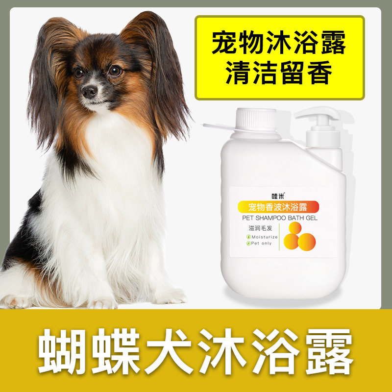 蝴蝶犬专用大桶沐浴露柔顺清洁留香宠物成幼犬洗澡狗狗香波浴液