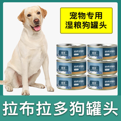 拉布拉多狗狗零食罐头营养