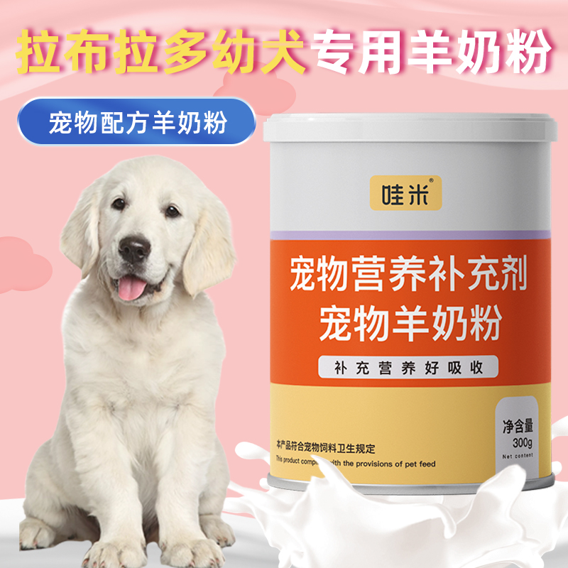 拉布拉多羊奶粉新生幼犬成犬