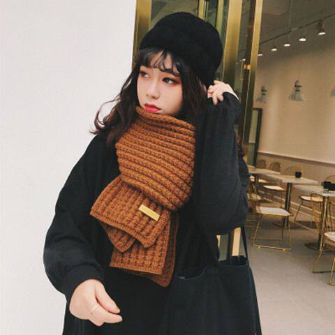 ins原宿风粗毛线加厚针织