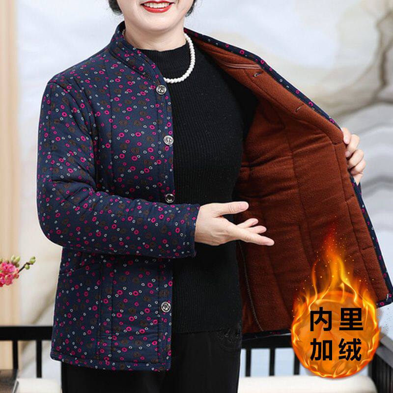 奶奶装棉衣中老年人冬装