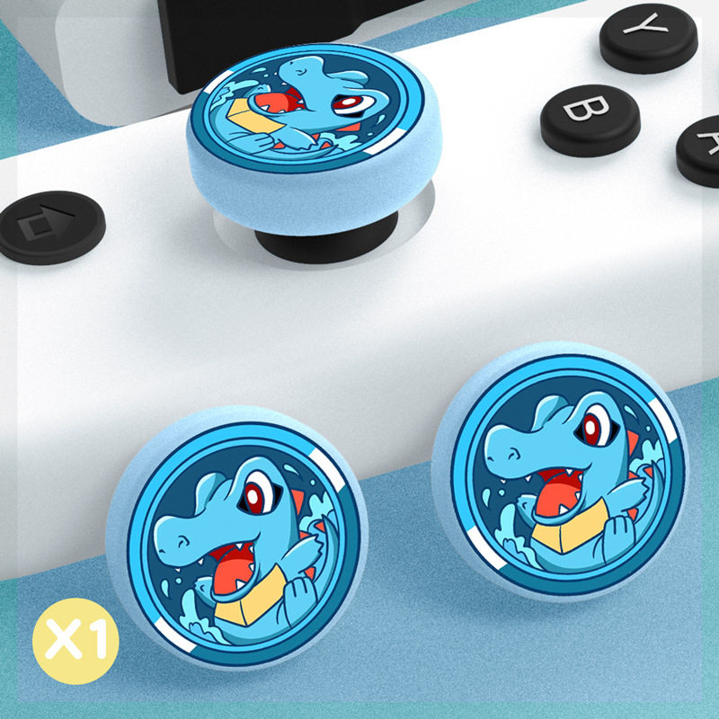任天堂switch2手柄摇杆帽Joy-Con摇杆套ns2手柄帽宝可梦硅胶键帽