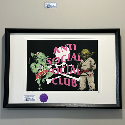 S5H ART限量艺术版画 星球大战 尤达大师 客厅餐厅玄关装饰画挂画