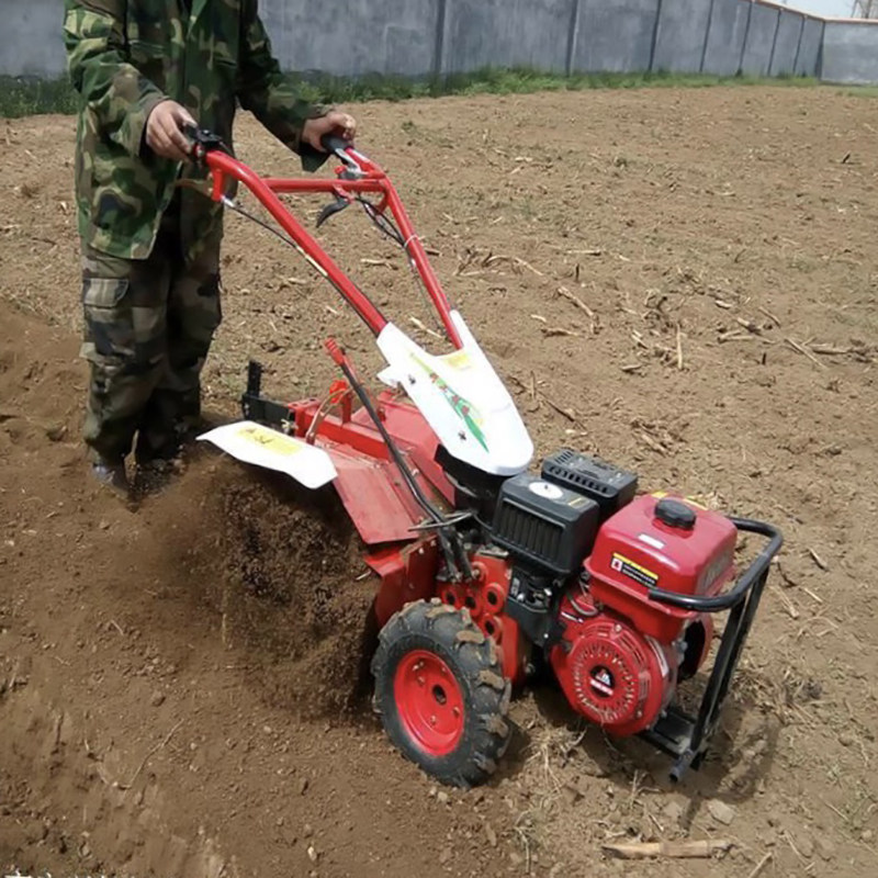 新品机四驱小g型耕地机旋耕机犁翻地松土除草开沟起垅农用2020定