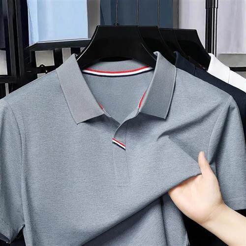 佐罗轻奢Amphelisia总裁定制20C26新款高档商务针织衫男短袖POLO