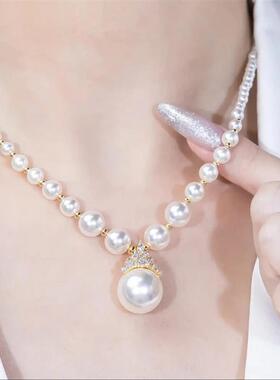 欣尚仁优选【高级轻奢】独特设计法式优雅大气王妃珠珠项链