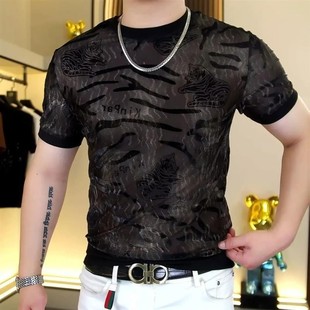 玛杉迪男装 潮流透Y气高品质 高端定制轻奢qX2025百搭高端夏季 时尚