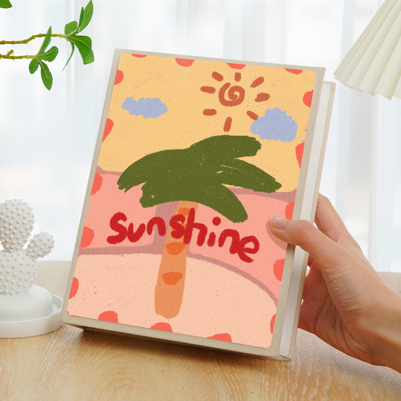 小相册本纪念册插页式相簿家庭混合尺寸打印照片拍立得56寸收纳本