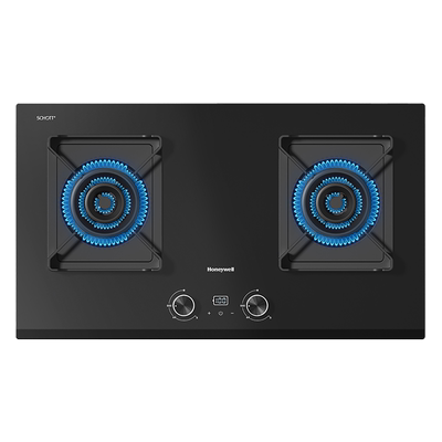 Honeywell/霍尼韦尔GH21燃气灶家用双灶三环火猛火定时灶具天然
