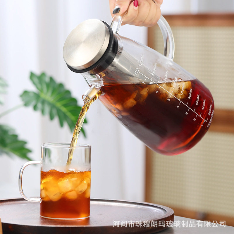 高硼硅玻璃冷萃咖啡壶泡