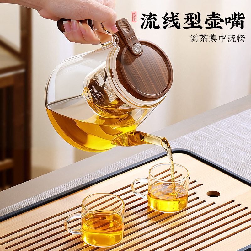 飘逸杯玻璃茶壶茶水分离