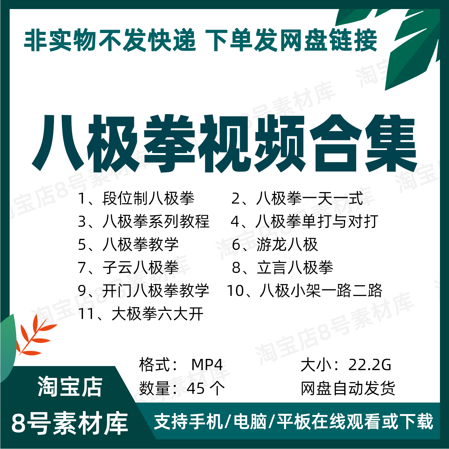 八极拳视频合集零基础自学传统武术尹派程派段位制八卦掌10套