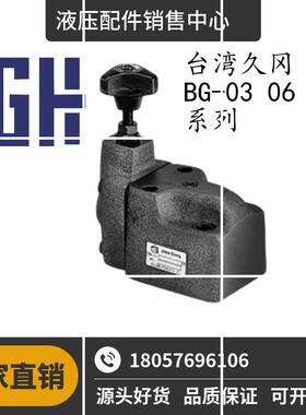 JGH溢流阀BSG BST BG - 03 06 10 - 1PN 2PN 0 1 2 3现货