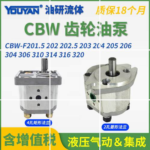 CBW-F201.5液压F202齿轮泵F203油泵F204F304F306F310F314F316现货