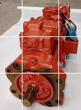 日本川崎液压泵K3V63DT/K3V80/K3V112DT/K3V140DT柱塞泵挖机现货