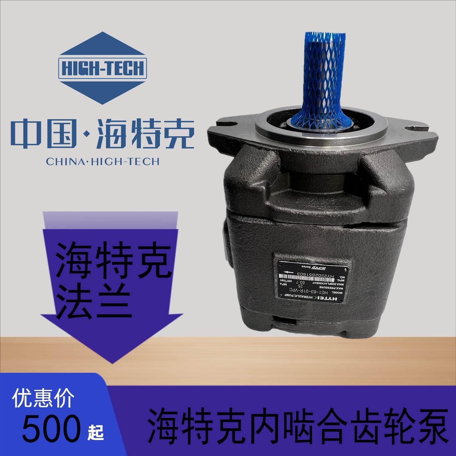 海特克HG1-63-01R-VPC内啮合齿轮油泵HG0-8-10-16-20-25-32伺服G2