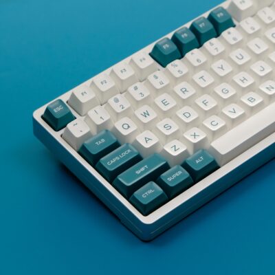 KBDiy 苹果绿主题键帽PBT二色注塑SA高度客制化机械键盘Alice 980
