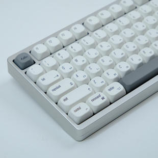 KBDiy MAC苹果风复古主题韩文布局KOA高度机械键盘键帽热升华 980