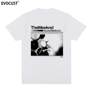 The Weeknd短袖T恤盆栽威肯专辑美式嘻哈说唱饶舌潮牌男女休闲Tee