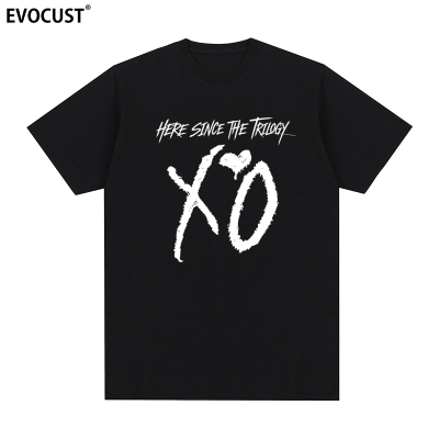 The Weeknd XO嘻哈here since the trilogy说唱街头短袖T恤男女