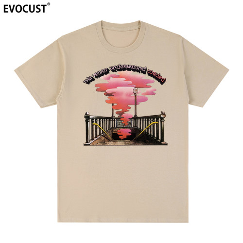 地下丝绒The Velvet Underground Loaded摇滚乐队复古短袖T恤男女