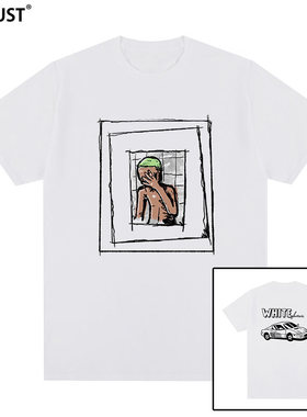 Frank Ocean短袖T恤法海欧美嘻哈跑车说唱饶舌潮牌男女美式潮同款