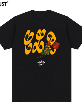 Drake公鸭CLB天使丘比特Tee射箭嘻哈印花圆领T恤休闲纯棉半短袖