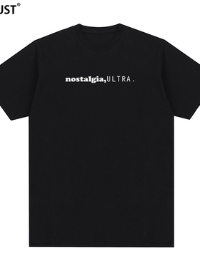 Frank Ocean法海T恤Nostalgia Ultra Nst短袖Logo复古嘻哈说唱潮