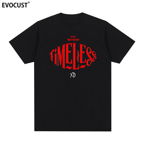 The Weeknd短袖T恤Timeless潮流休闲时尚纯棉嘻哈潮牌男女街头INS