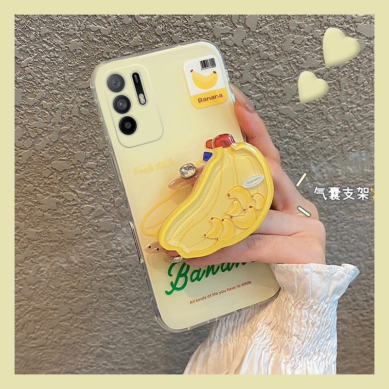ins风香蕉西瓜适用oppoa3pro手机壳a2x立体a1摇摇乐a97支架a96水果a95a93a91a72a58a57a52a32a11a9a31a8a5软p