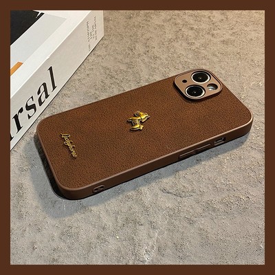 手机壳硅胶月坑纹新年2026马年立