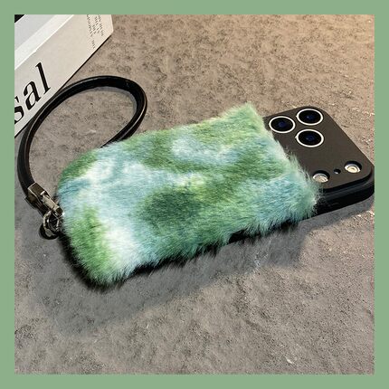 晕染水墨绿色适用oppo一加ace6手机壳ace5pro拼色1+15撞色12挂绳11毛绒10液态9rt/8t/7a/ace3v/2/1+oneplus软