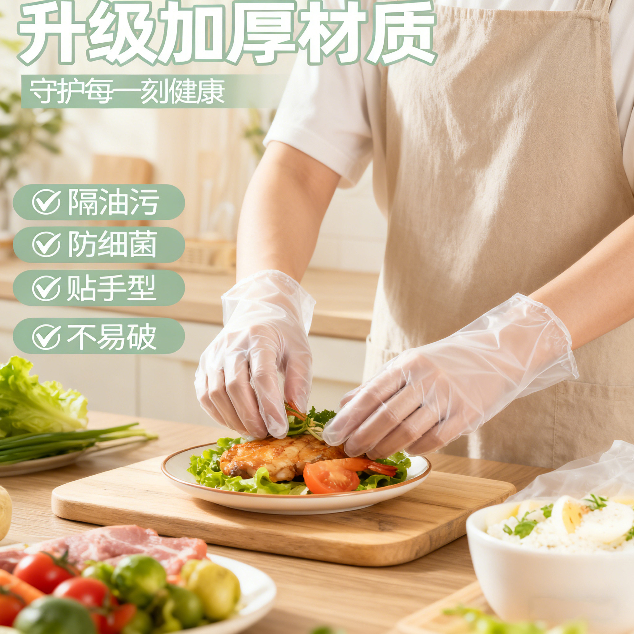 【加厚耐用方便卫生】一次性手套