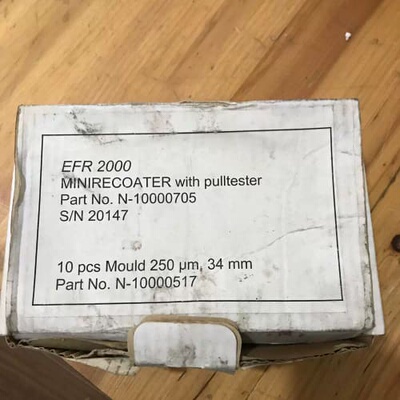 议价ERICSSON EFR2000光纤重塗覆机 紫外线固化 庫