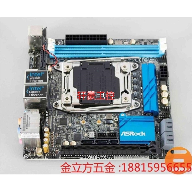 议价华擎 X99E-ITX/AC 主板 2011-3针 X99I议价