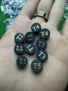 正品大挺TT皮头 tt皮头 T1 T2 T3 T4 T5 皮头 2.0 中八斯诺克皮头