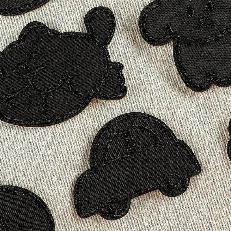 刺绣布贴标鞋帽原创补丁贴绣花服装辅料动物自粘布标卡通电脑徽章,居家布艺,布贴,淘宝优惠券,粉丝福利购,淘宝优惠卷