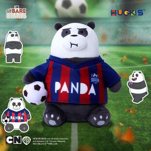 足球仔裸熊跆拳道运动咱们摆件娃娃毛绒玩具系列可爱熊款玩偶游泳